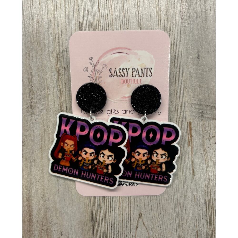 Kpop Demon Hunter Earrings NEW